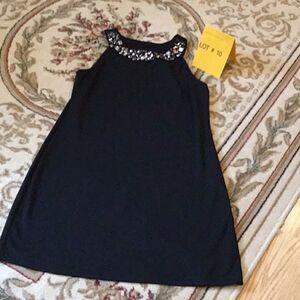 Ladies B MOSS tank type dress in black size medium